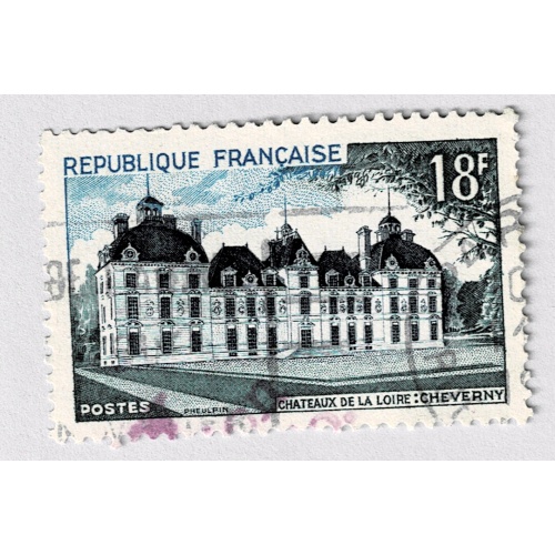 France 723 Cheverny Chateau 1954Used (BP90705)