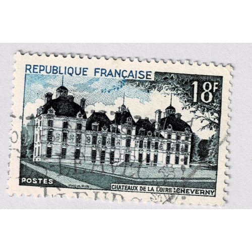 France 723 Cheverny Chateau 1954Used (BP90706)