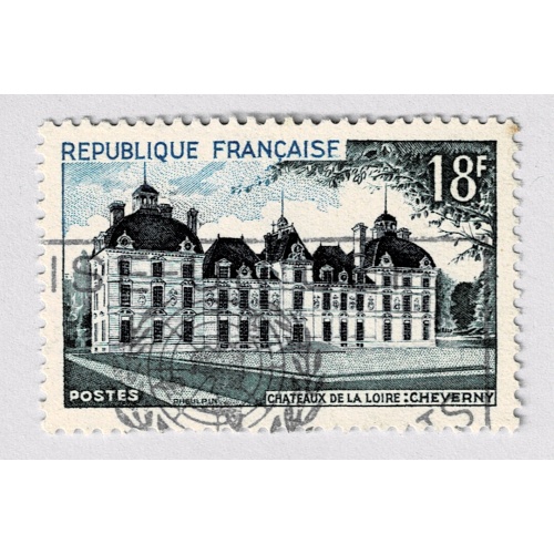 France 723 Cheverny Chateau 1954Used (BP90707)