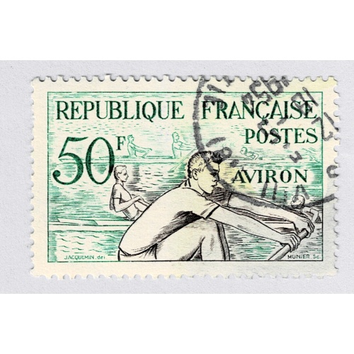 France 704 Rowing 1953Used (BP90708)
