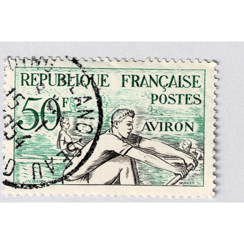 France 704 Rowing 1953Used (BP90709)