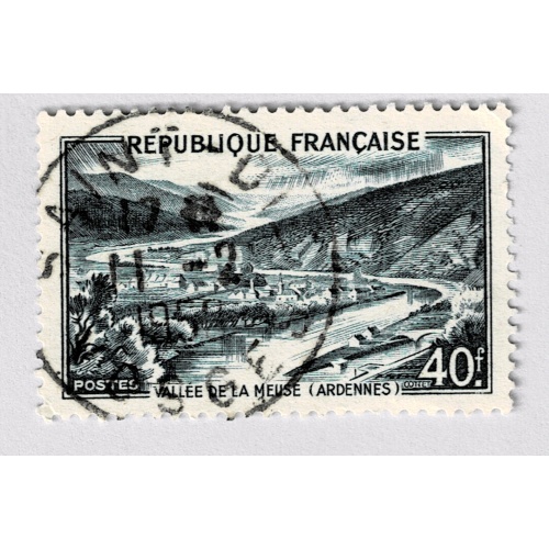 France 631 Meuse Valley 1949Used (BP90711)