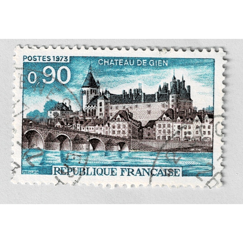 France 1373 Gien Chateau 1973Used (BP90721)