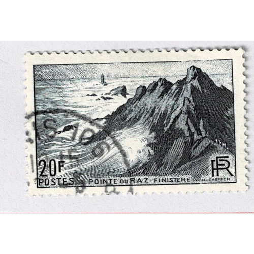 France 571 Pointe Du Raz 1947Used (BP90725)