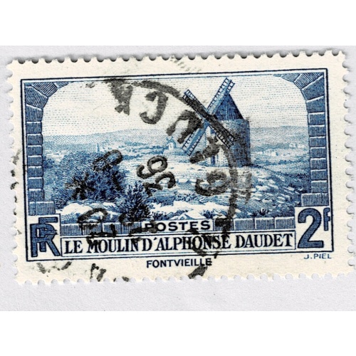 France 307 Windmill ?t Fontvielle 1936Used (BP90728)