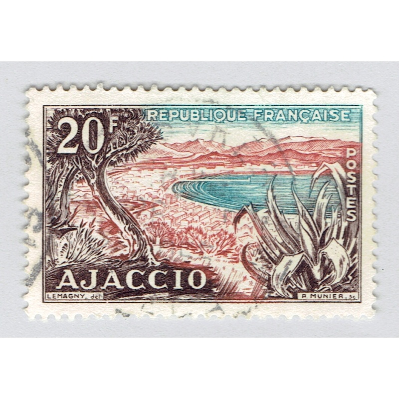 France 704 Gulf of Ajaccio Used (BP90814)