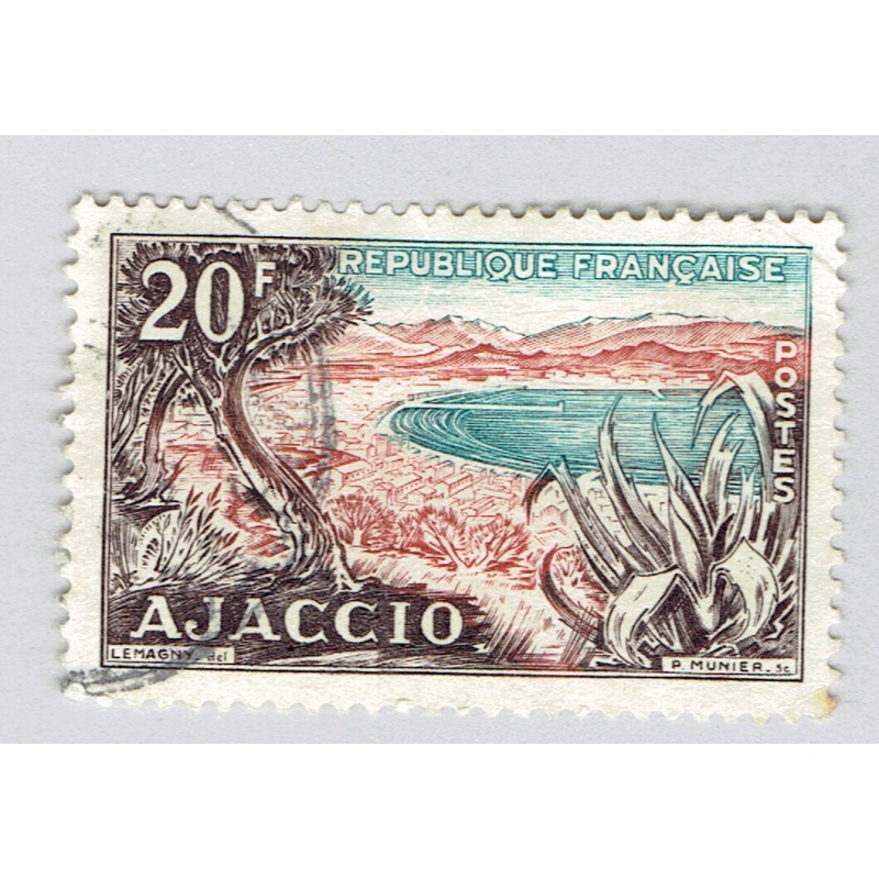 France 704 Gulf of Ajaccio Used (BP90815)