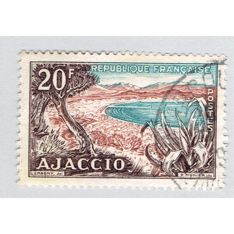 France 704 Gulf of Ajaccio Used (BP90816)