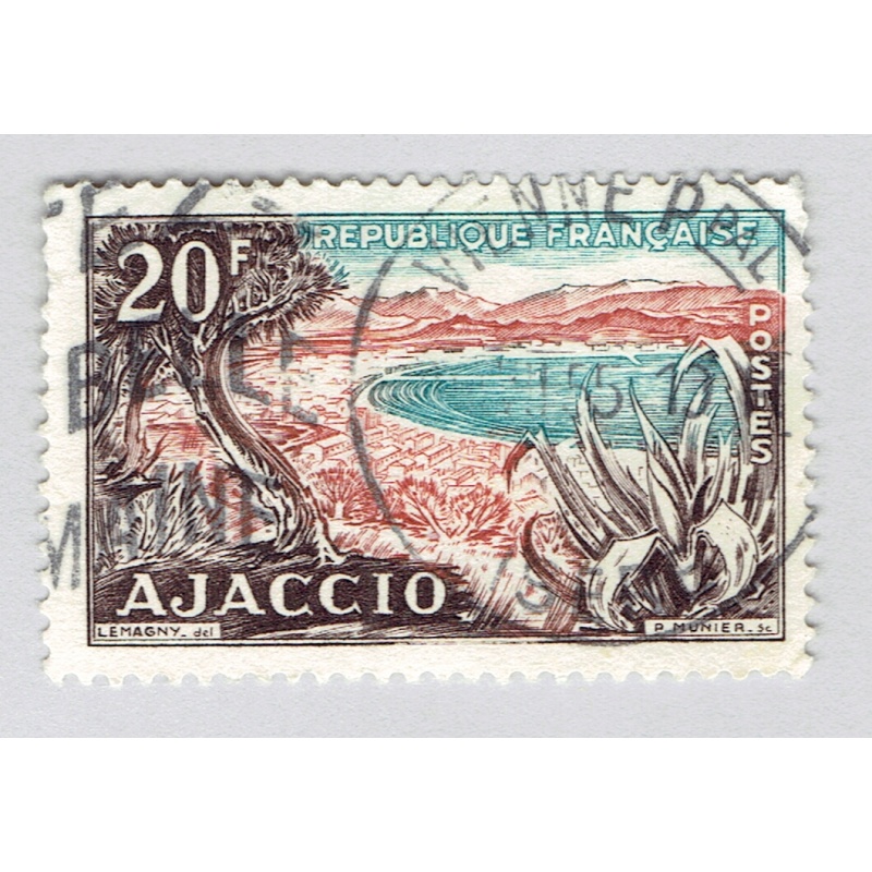 France 704 Gulf of Ajaccio Used (BP90819)