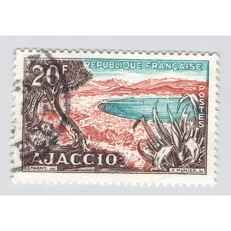 France 704 Gulf of Ajaccio Used (BP90821)