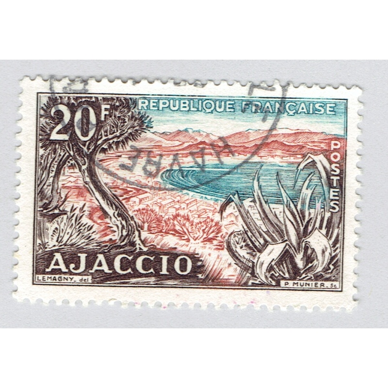 France 704 Gulf of Ajaccio Used (BP90822)