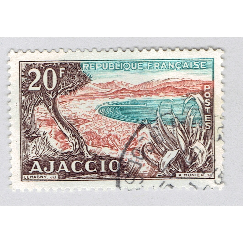 France 704 Gulf of Ajaccio Used (BP90823)