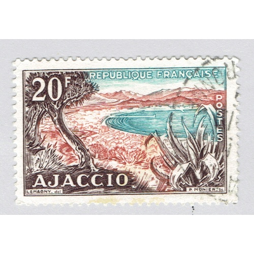 France 704 Gulf of Ajaccio Used (BP90825)