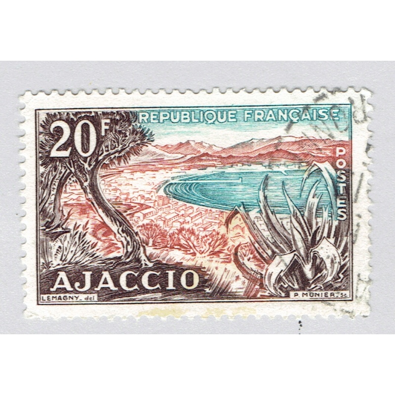 France 704 Gulf of Ajaccio Used (BP90825)