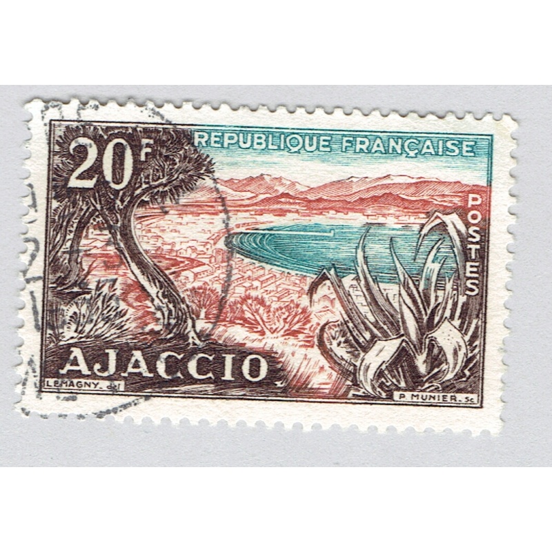 France 704 Gulf of Ajaccio Used (BP90827)
