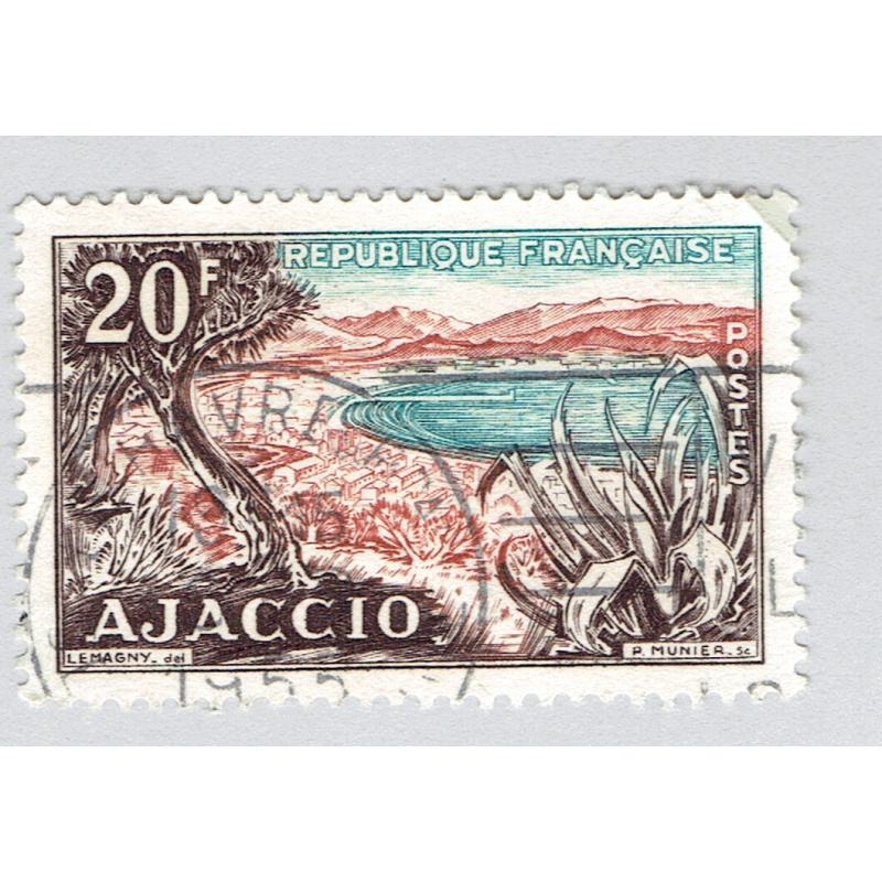France 704 Gulf of Ajaccio Used (BP90828)