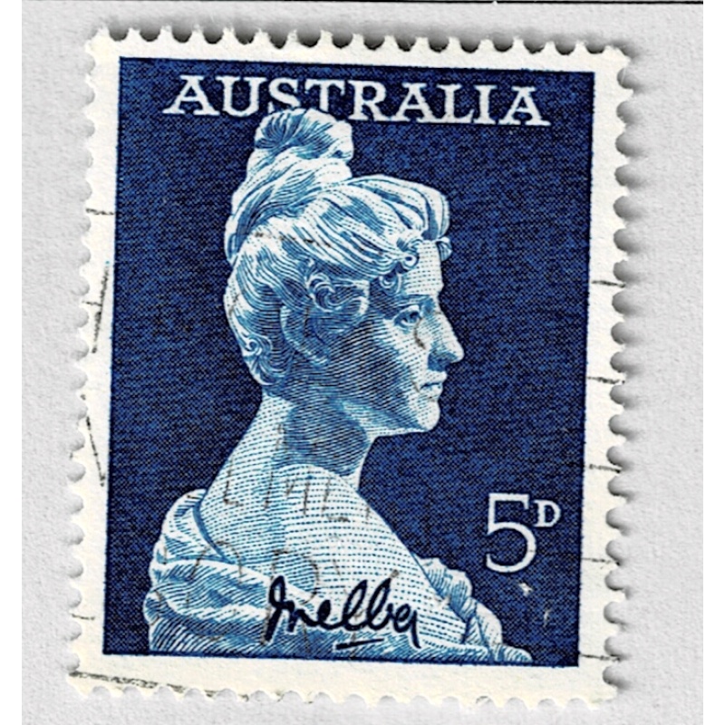 Australia Statue Melba blue 5 Used (BP90909)