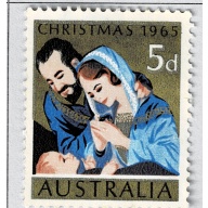 Australia Mary and Joseph Christmas 1963 Used (BP90910)