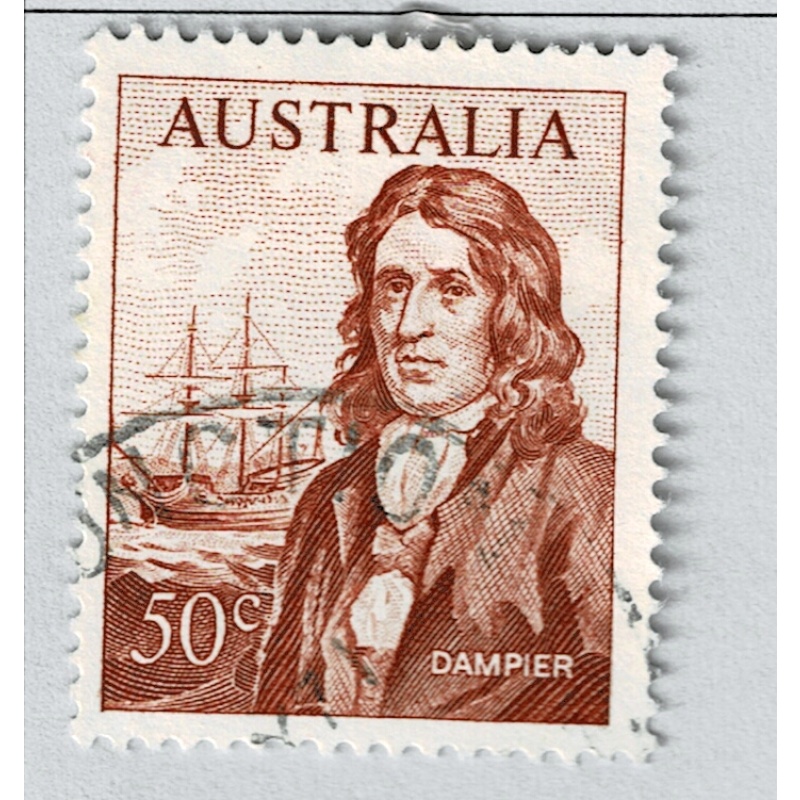 Australia Damper ship brown 50 Used (BP90915)