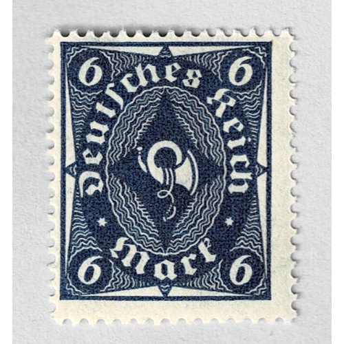 Germany 189 posthorn blue 1921 MLH (BP90934)