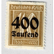 Germany 273 overprint 400 on 15 MNH (BP91028)