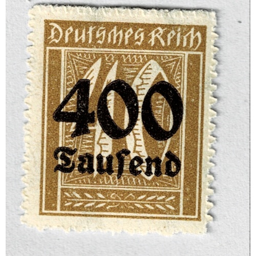 Germany 273 overprint 400 on 15 MNH (BP91028)
