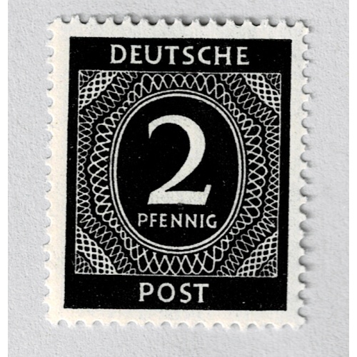 Germany 531 2pf 1st Allied Control Council Issue MNH (BP91031)