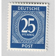 Germany 545 25pf 1st Allied Control Council Issue MNH (BP91034)