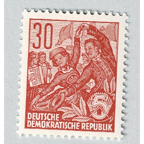 Germany DDR Dancing red 30 MNH (BP91113)
