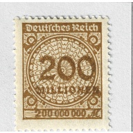 Germany Numeral 200 million Used (BP91131)