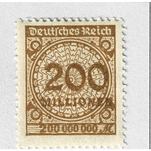 Germany Numeral 200 million Used (BP91131)