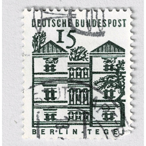 Germany Building green 15 Used (BP91133)