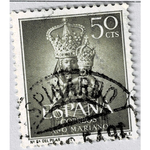 Spain King green 50 Used (BP91137)