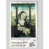Australia Christmas 1978 mother and child Used (BP91205)