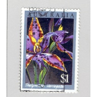 Australia Orchid purple $1.00 Used (BP91302)