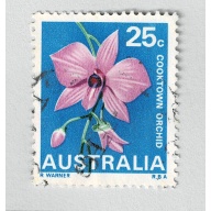 Australia Flower Violet 25 Used (BP91404)