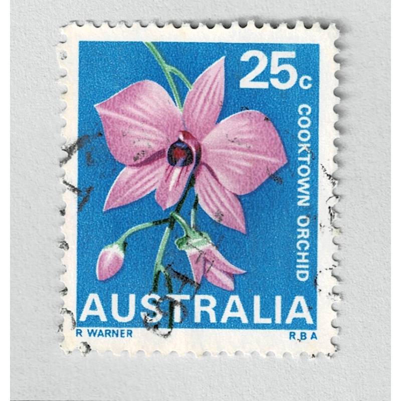 Australia Flower Violet 25 Used (BP91404)