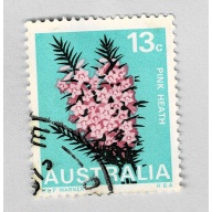 Australia Flowers pink 13 Used (BP91405)