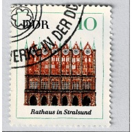 Germany DDR Building gold 10 Used (BP91417)