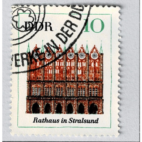 Germany DDR Building gold 10 Used (BP91417)