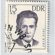 Germany DDR Man Violet semi postal Used (BP91427)