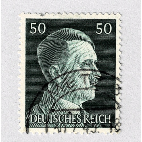 Germany Hitler head green 50 Used (BP91501)
