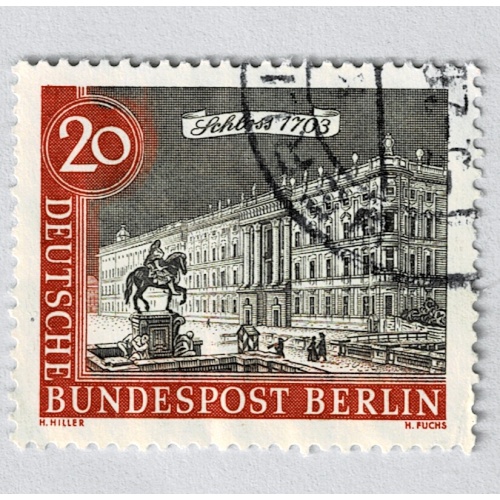 Germany Berlin Building Gray 20 Used (BP91521)