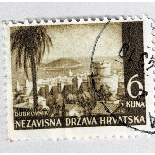 Croatia Croatia 40 Dubrovnik Castle 1941 Used (BP91523)