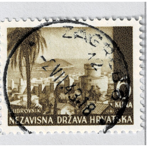 Croatia Croatia 40 Dubrovnik Castle 1941 Used (BP91524)