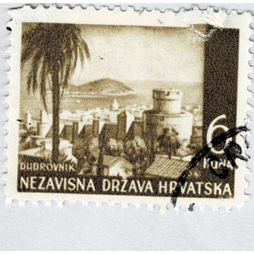 Croatia Croatia 40 Dubrovnik Castle 1941 Used (BP91530)
