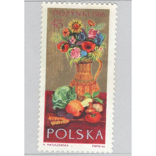 Poland Painting still life Used 1  (BP91608)