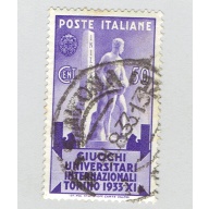 Italy 308 Statue of athelete 1923 Used (BP91702)