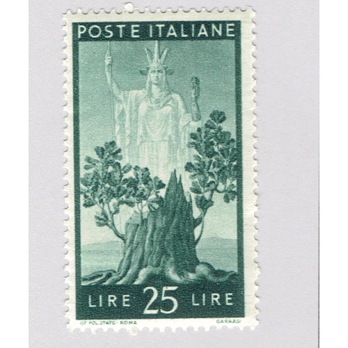 Italy 486 Italia and Sprouting Oak 1947 MNH (BP91706)