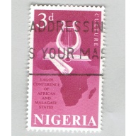 Nigeria Map and HarpUsed (BP91713)
